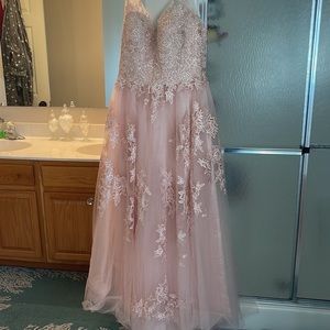 NWT Plus Size Lan Ting Blush Wedding gown or Prom dress